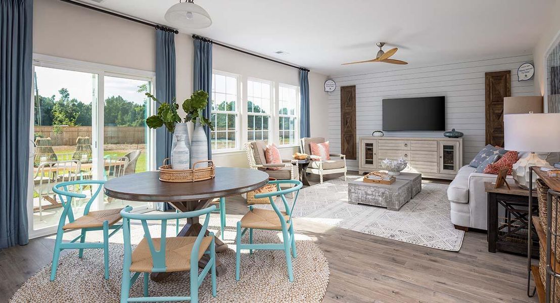 Furnished interior view inside a new home in Cypress Preserve, Moncks Corner (Image 9).
