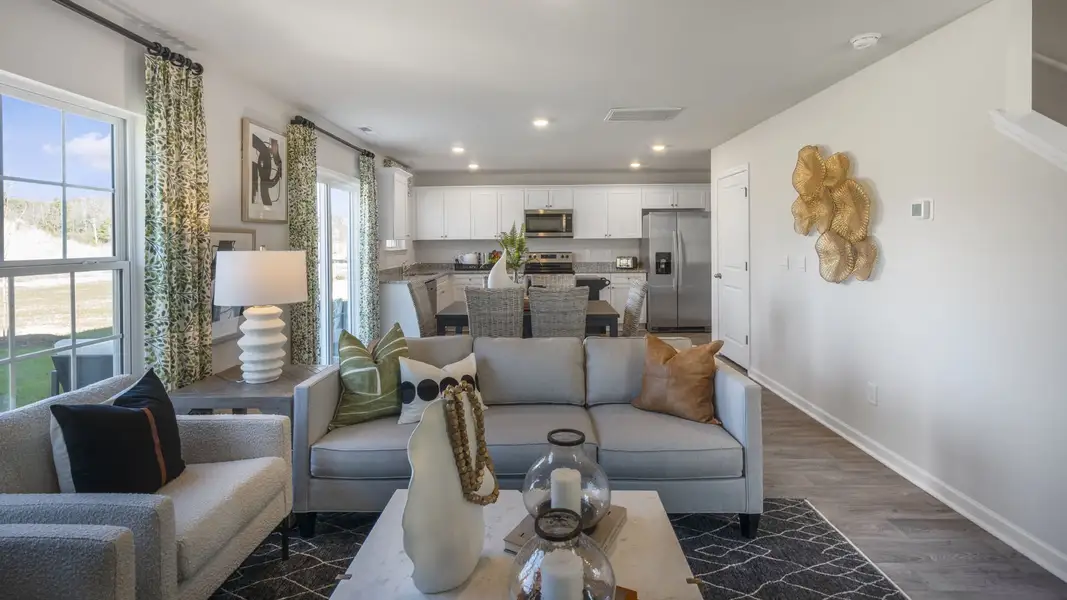 Furnished interior view inside a new home in Willow Mill, Thomasville (Image 3).