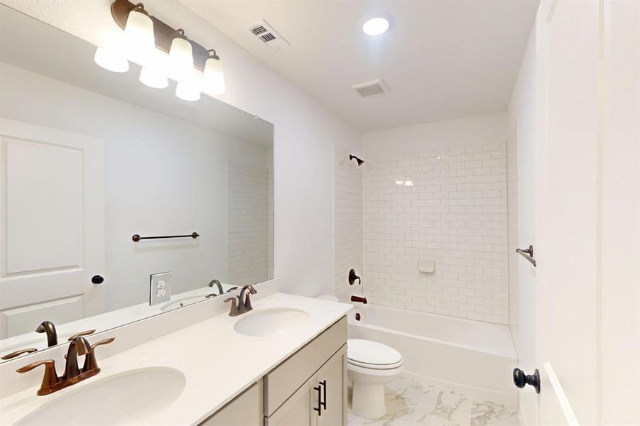 Furnished interior view inside a new home in Lilybrooke at Legacy Hills, Celina (Image 6).