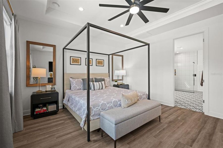 Furnished interior view inside a new home in , Punta Gorda (Image 14).