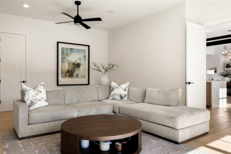 Furnished interior view inside a new home in , Austin (Image 23).