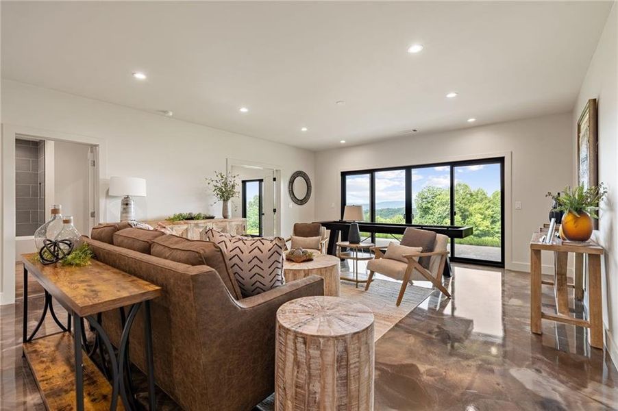Furnished interior view inside a new home in , Morganton (Image 15).