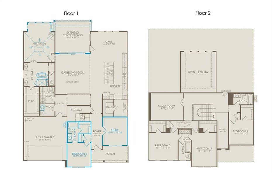 Floorplan layout of home Floorplan layout of home