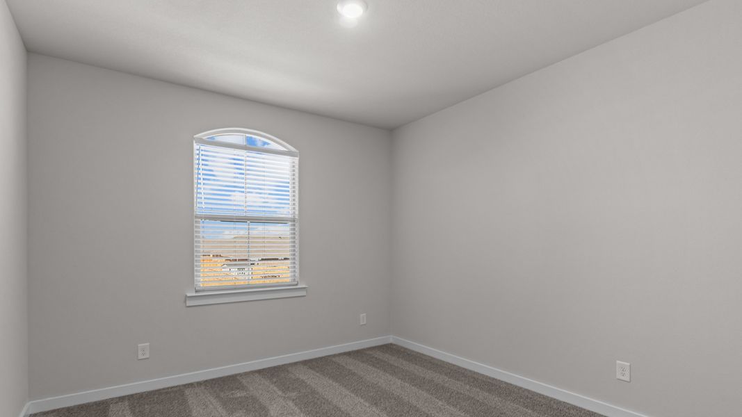 Representative unfurnished interior of a home built from the REDROCK by D.R. Horton in Northwest Passage, Midland (Image 21). Representative unfurnished interior of a home built from the REDROCK by D.R. Horton in Northwest Passage, Midland (Image 21).