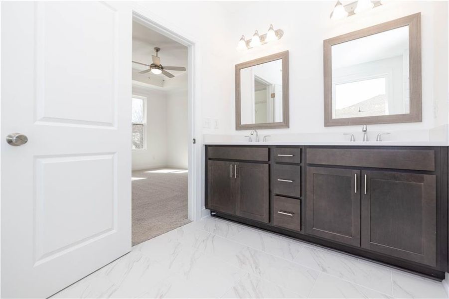 Furnished interior view inside a new home in Ecco Park, Alpharetta (Image 9).
