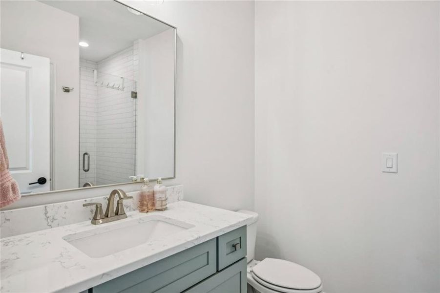 Furnished interior view inside a new home in The Enclave on Lavista, Tucker (Image 31).