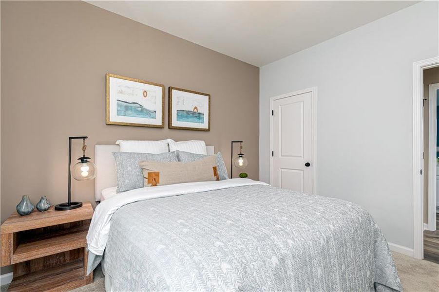Furnished interior view inside a new home in River Oaks, Locust Grove (Image 8).