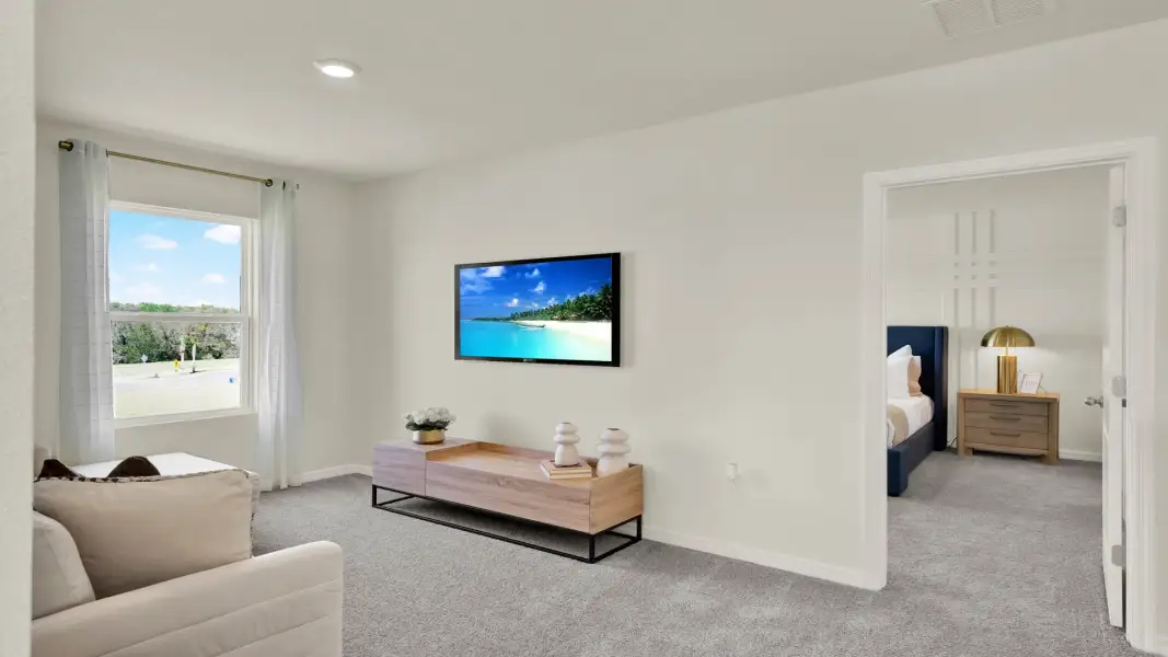 Furnished interior view inside a new home in Crossroads at Kelly Park, Apopka (Image 15).