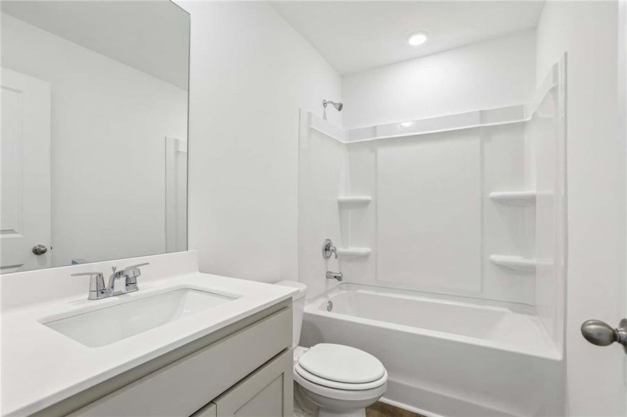 Furnished interior view inside a new home in Langston Reserve, Cartersville (Image 10).