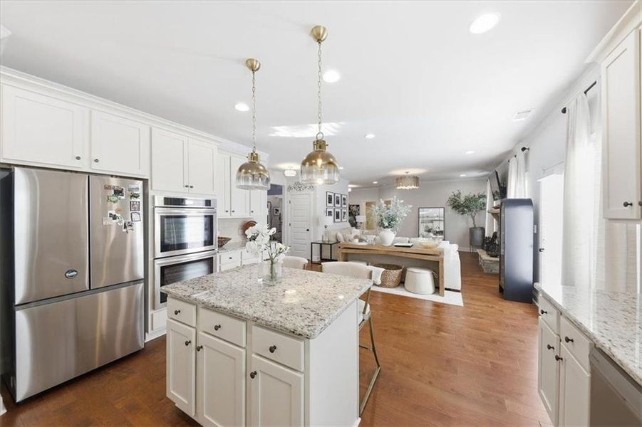 Furnished interior view inside a new home in Nine Oaks, Locust Grove (Image 12).