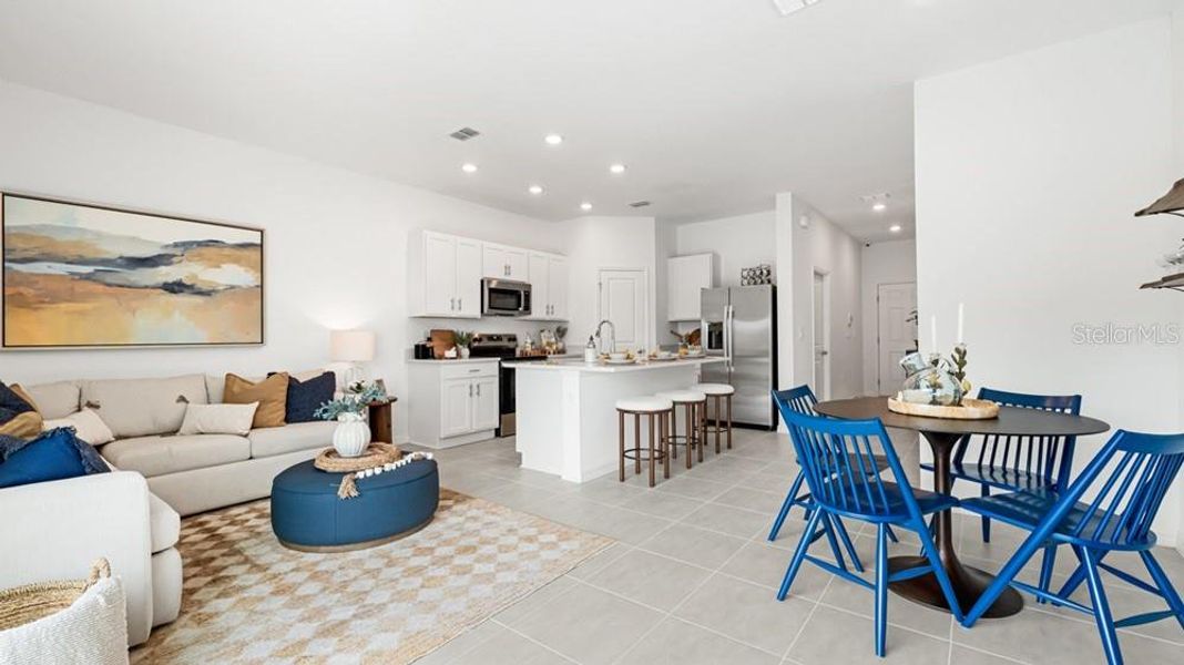 Furnished interior view inside a new home in Southloch, Mount Dora (Image 12).