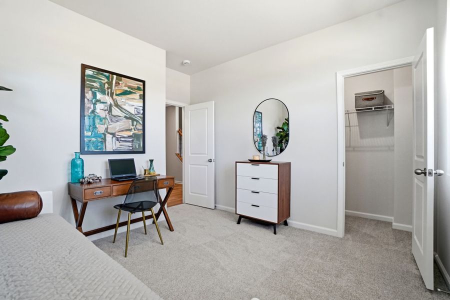 Representative furnished interior of a home built from the Grifton by Mattamy Homes in The Townes at Westfall, Gastonia (Image 8).