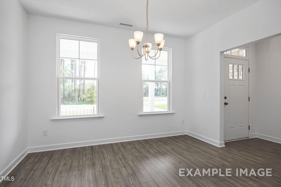 Spacious, unfurnished interior of a new home in Stagecoach Corner, Mebane (Image 7). Spacious, unfurnished interior of a new home in Stagecoach Corner, Mebane (Image 7).