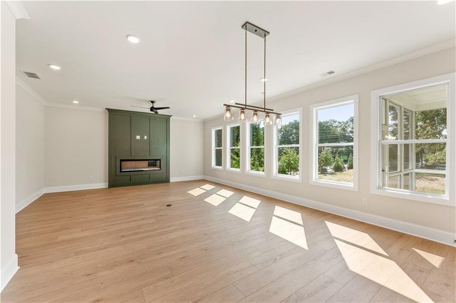 Spacious, unfurnished interior of a new home in Bellhaven, Smyrna (Image 23).