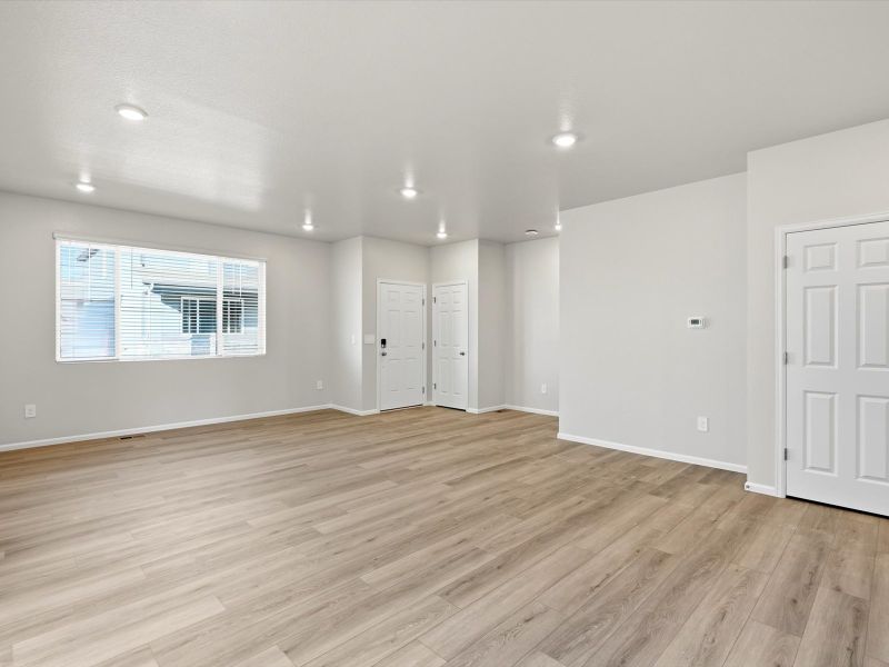 Spacious, unfurnished interior of a new home in York Station, Thornton (Image 10). Spacious, unfurnished interior of a new home in York Station, Thornton (Image 10).