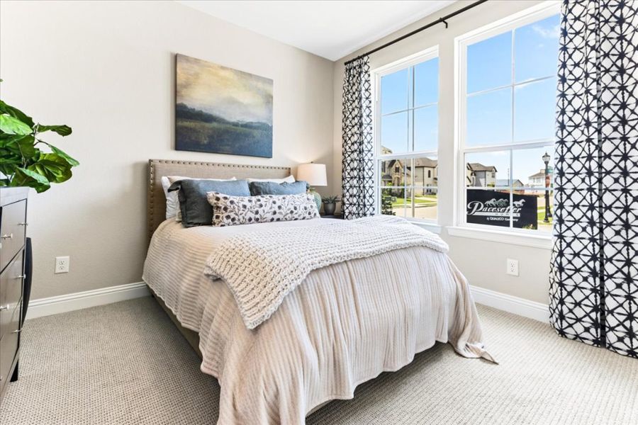 Furnished interior view inside a new home in La Terra at Uptown Celina, Celina (Image 15).