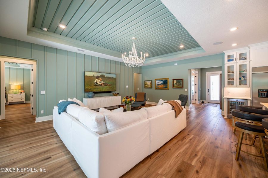 Furnished interior view inside a new home in , St. Johns (Image 38).