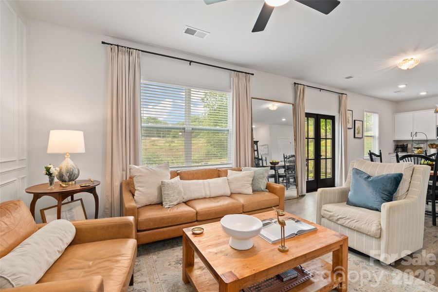 Furnished interior view inside a new home in Valleywood Farms, Waynesville (Image 13).