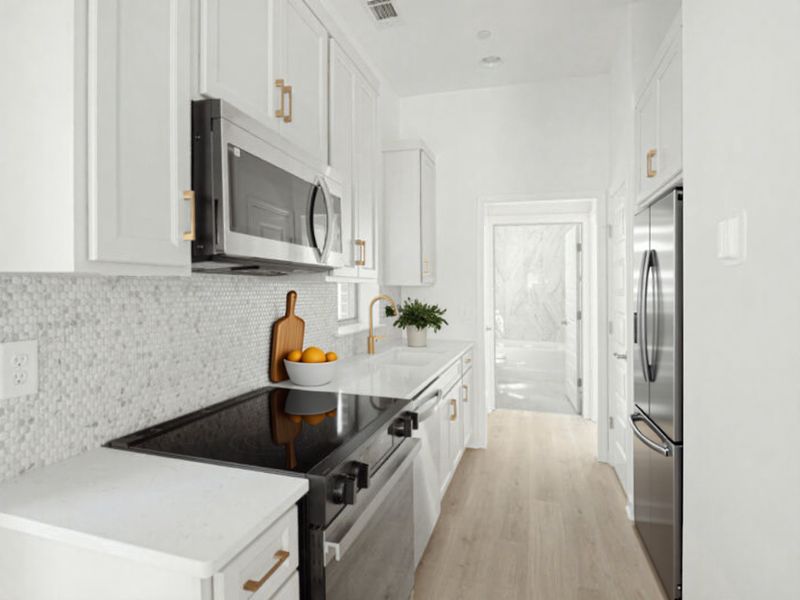 Furnished interior view inside a new home in Preston Park, Spring Hill (Image 4).