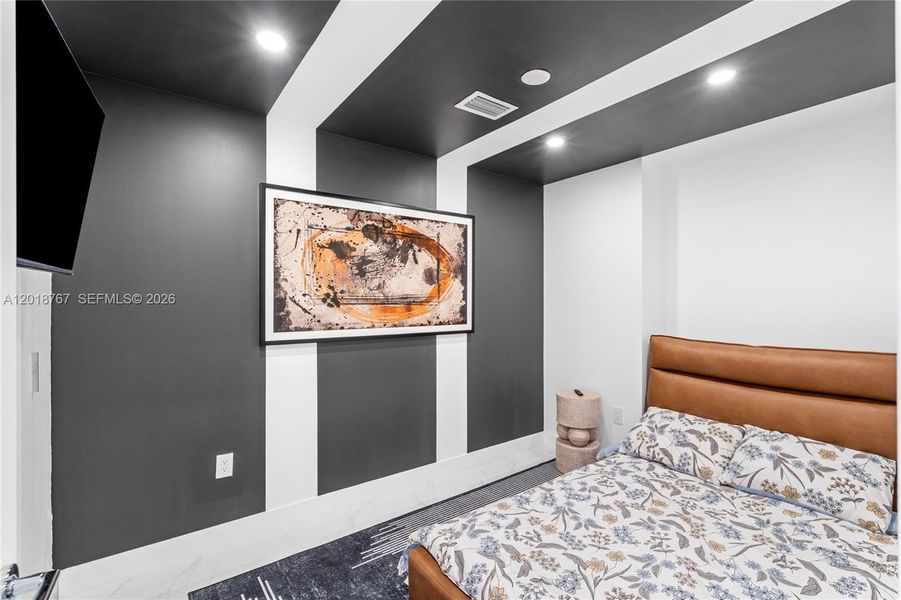 Furnished interior view inside a new home in , Miami (Image 14).