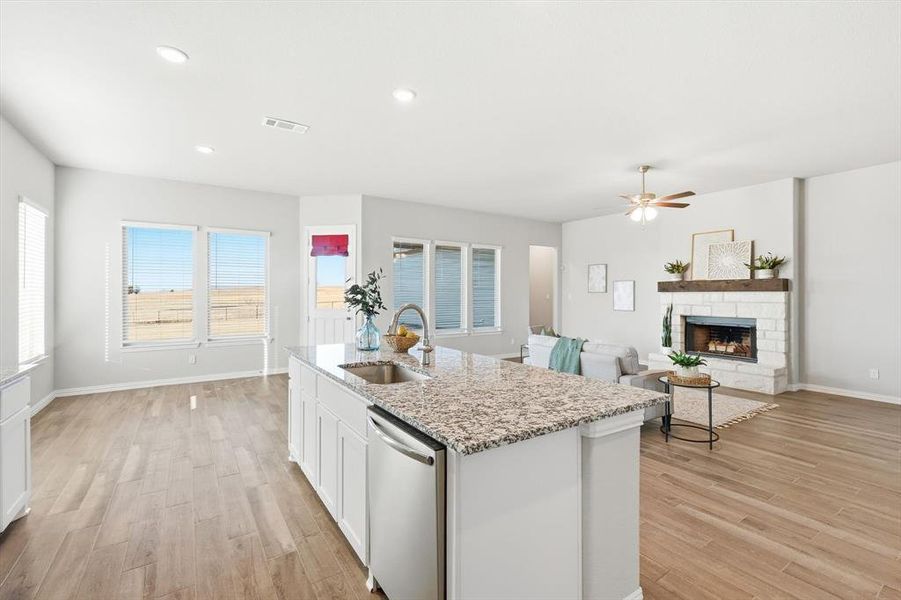 Furnished interior view inside a new home in , Decatur (Image 14). Furnished interior view inside a new home in , Decatur (Image 14).
