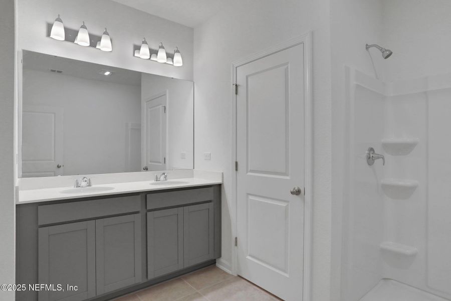 Furnished interior view inside a new home in Bellbrooke, Jacksonville (Image 7). Furnished interior view inside a new home in Bellbrooke, Jacksonville (Image 7).