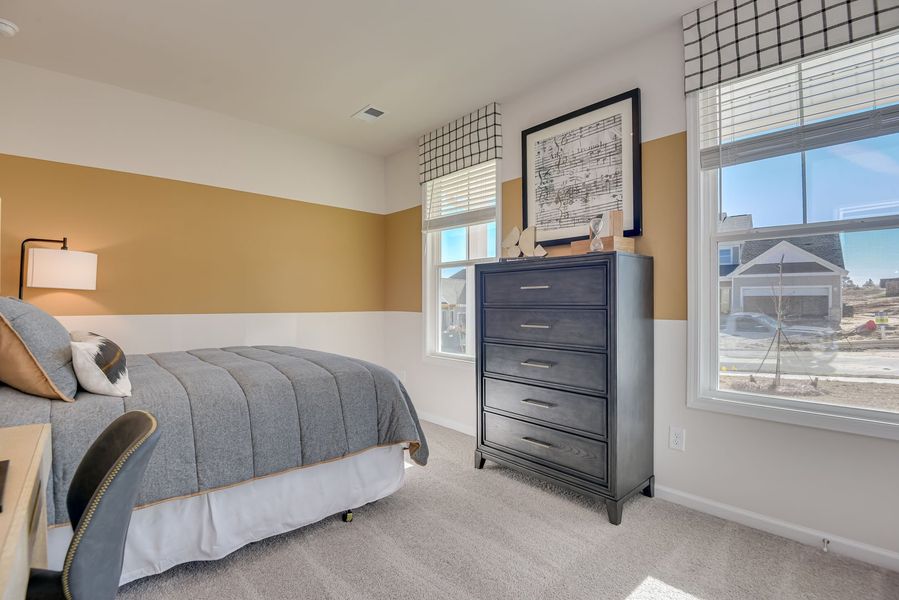Furnished interior view inside a new home in The Beacon at Old Peachtree Single Family Homes, Lawrenceville (Image 190).