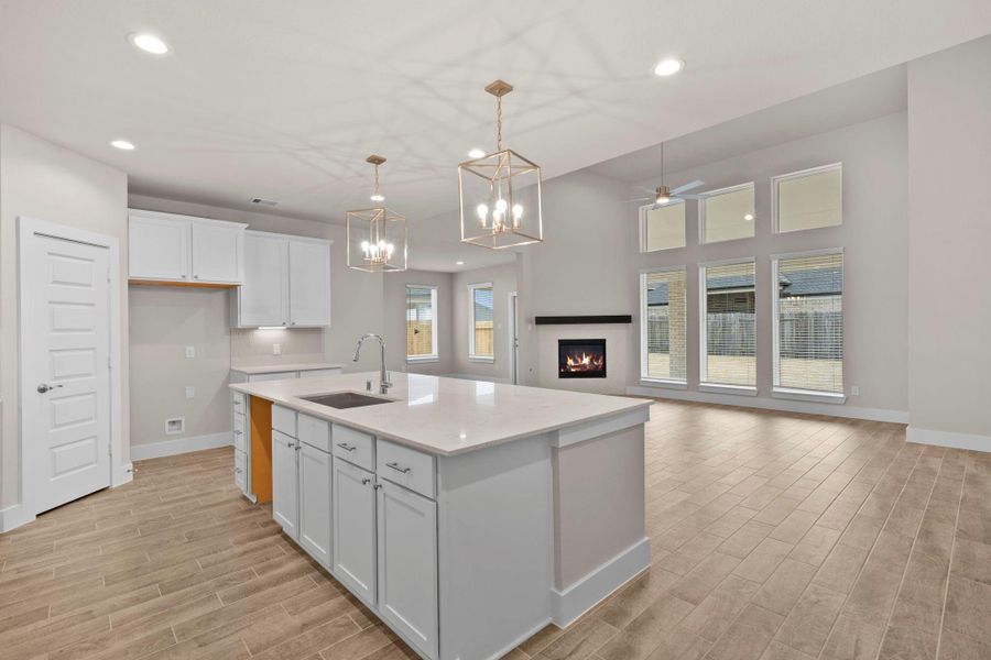 Furnished interior view inside a new home in Beacon Hill, Waller (Image 7).