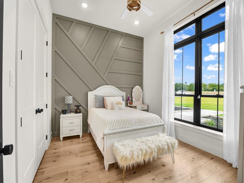 Furnished interior view inside a new home in , Aledo (Image 9).