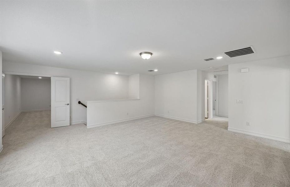 Spacious game room