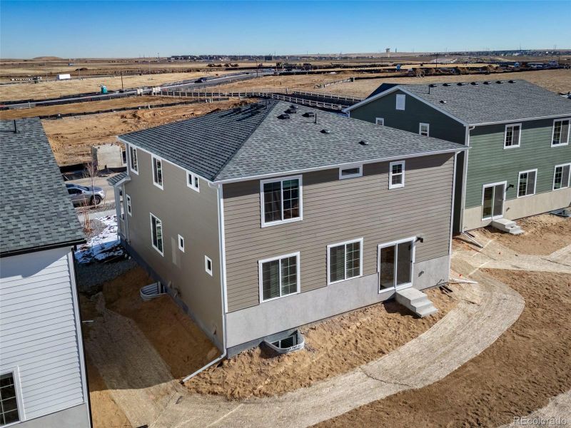 Exterior details and patio area of a home in , Aurora (Image 2). Exterior details and patio area of a home in , Aurora (Image 2).