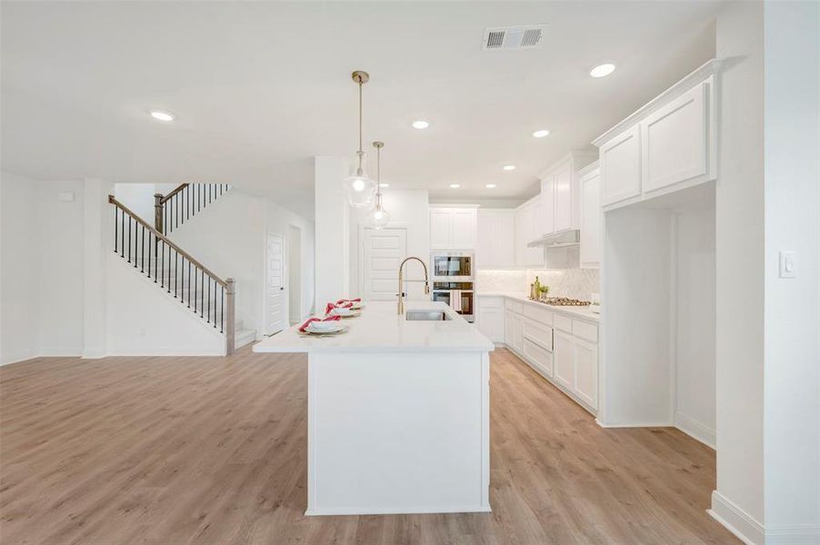 Furnished interior view inside a new home in Talia – Garden Series, Mesquite (Image 9).