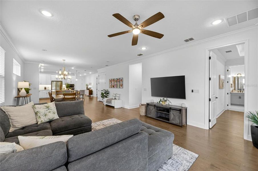 Furnished interior view inside a new home in Marisol Pointe at MiraBay Florida Series, Apollo Beach (Image 43).