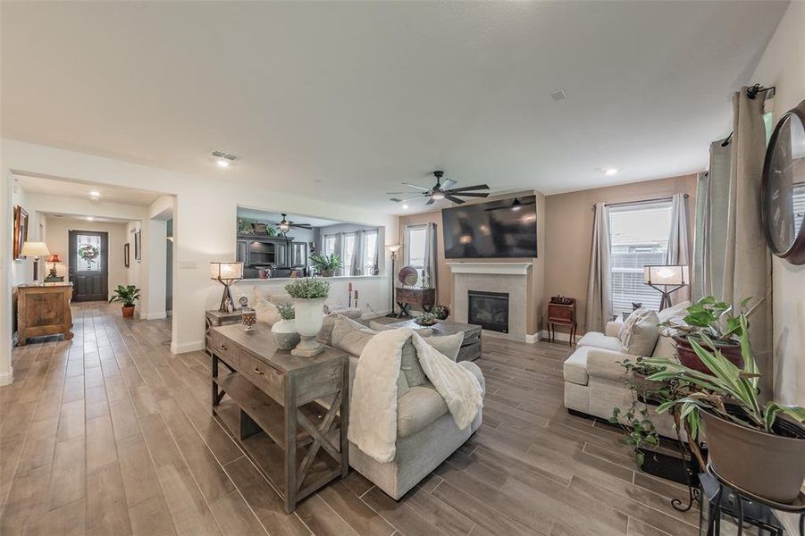 No carpet in main living areas