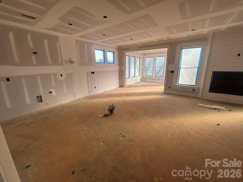 In-progress construction of a new home in Robinson Oaks, Gastonia, NC (Image 8).