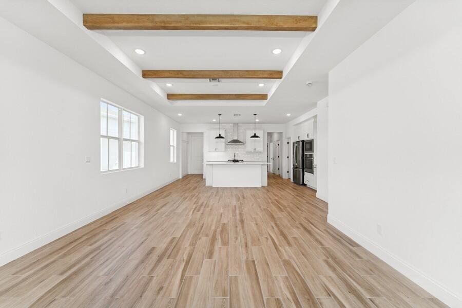 Kitchen, Dining Area and Great Room