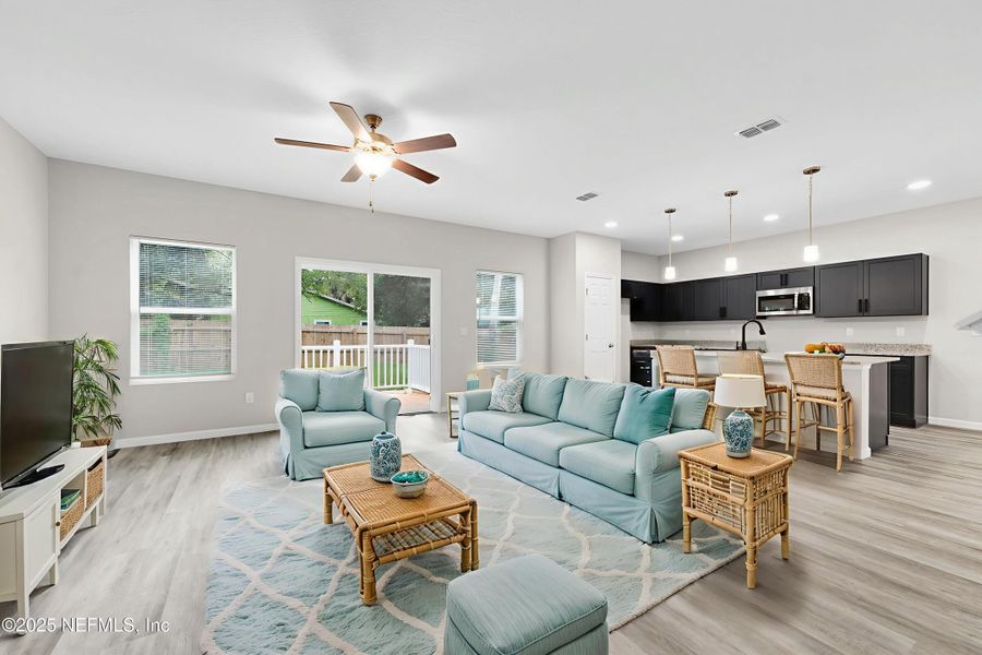 Furnished interior view inside a new home in , Jacksonville (Image 13).