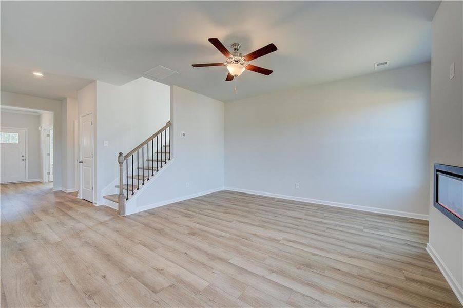 Spacious, unfurnished interior of a new home in Bowers Farm, McDonough (Image 9). Spacious, unfurnished interior of a new home in Bowers Farm, McDonough (Image 9).