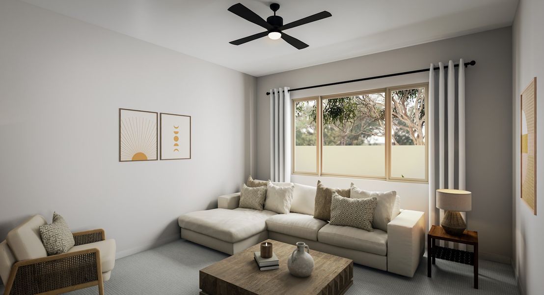 Representative furnished interior of a home built from the Holly Plan 5007 by Tri Pointe Homes in Soleo, San Tan Valley (Image 9).