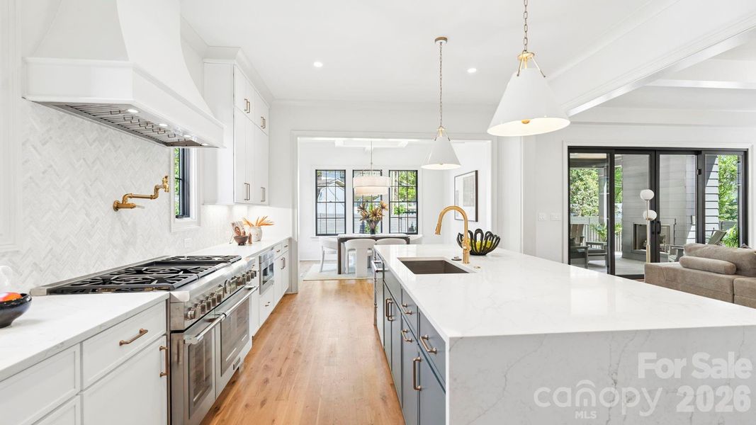 Furnished interior view inside a new home in , Charlotte (Image 13).