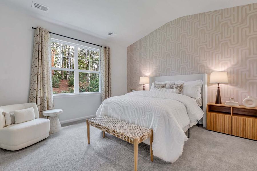 Representative furnished interior of a home built from the TUSCAN by D.R. Horton in Westbrook Retreat Villas at Savannah Quarters, Pooler (Image 21).