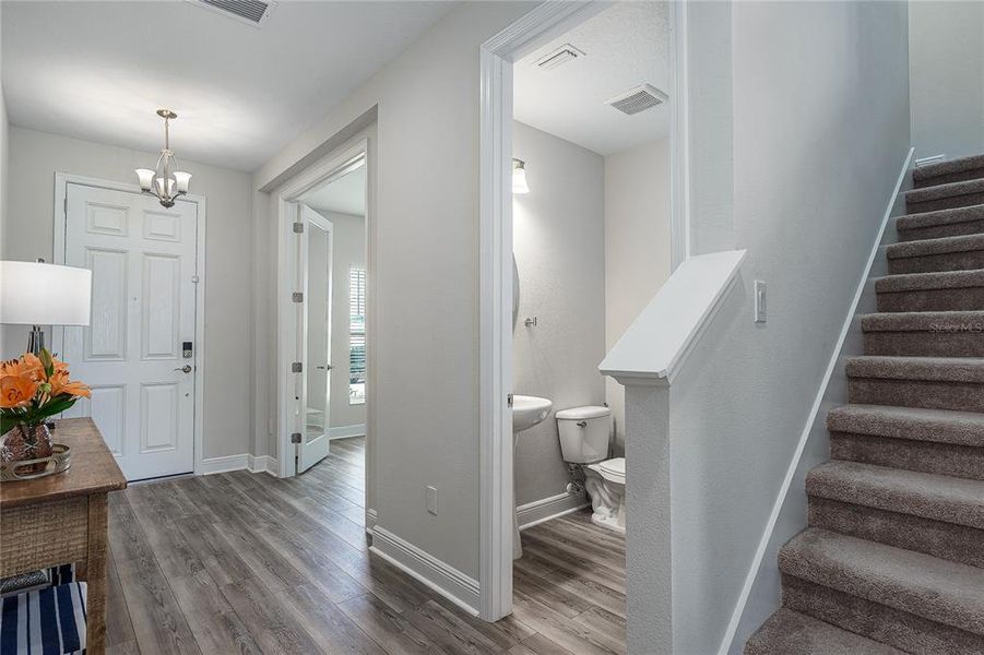 Furnished interior view inside a new home in Crosswind Point, Parrish (Image 19).