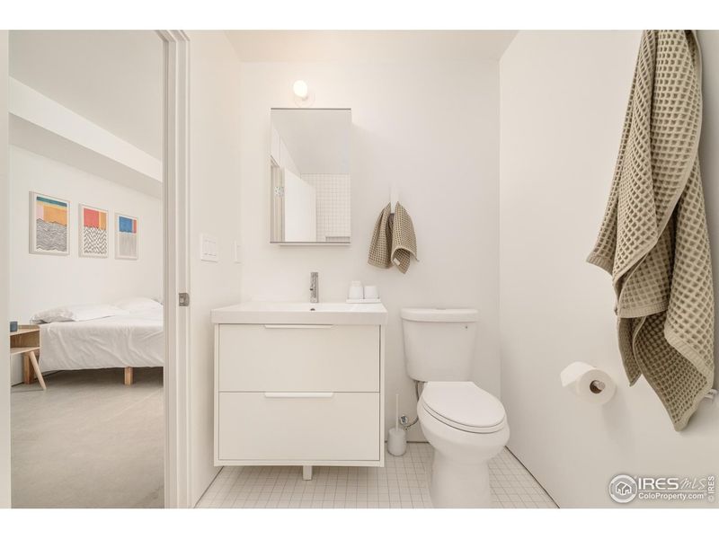 Furnished interior view inside a new home in , Denver (Image 24).