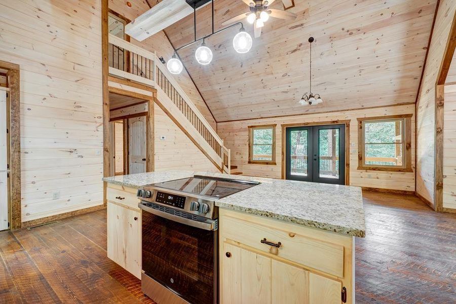 Furnished interior view inside a new home in , Mineral Bluff (Image 17).