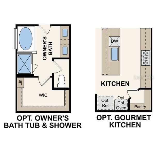 2D floor plan layout of this home in Reserve East, Flagler Beach, FL (Image 3). 2D floor plan layout of this home in Reserve East, Flagler Beach, FL (Image 3).
