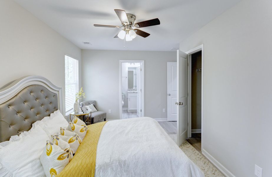 Furnished interior view inside a new home in , Walterboro (Image 13).