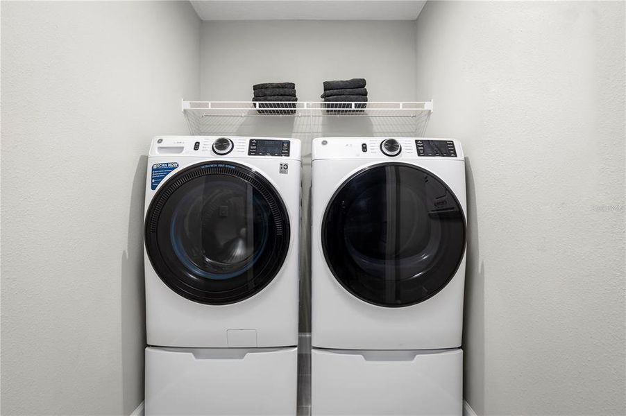 Furnished interior view inside a new home in Brooks Landing, Titusville (Image 21).