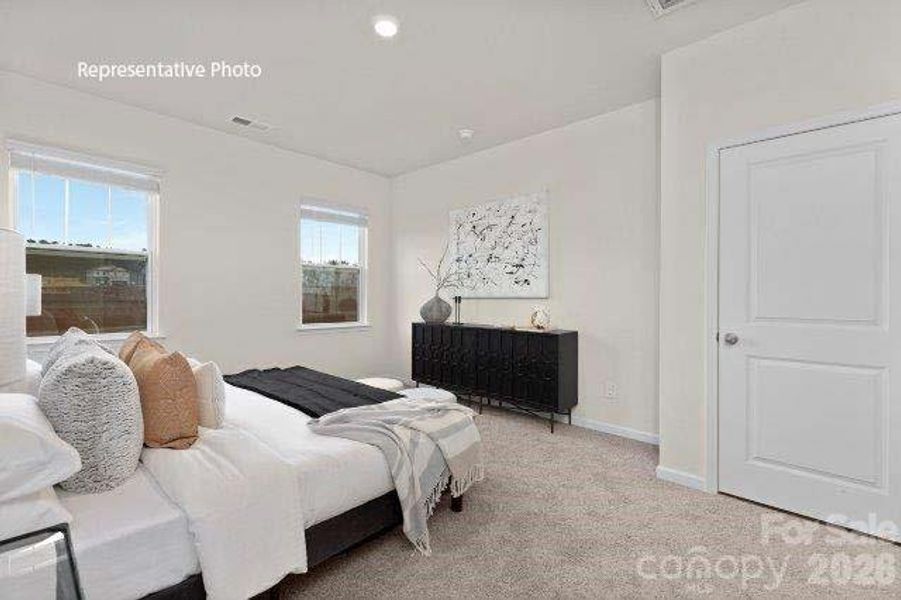 Furnished interior view inside a new home in Shepherd's Farm, Mooresville (Image 5).