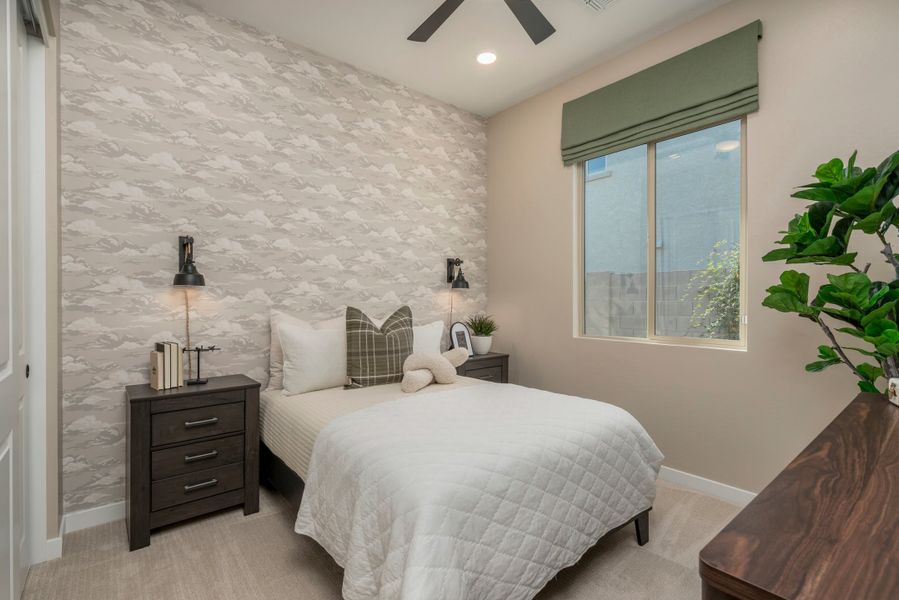 Representative furnished interior of a home built from the Falcon by Risewell Homes in Citrus Park, Goodyear (Image 12).