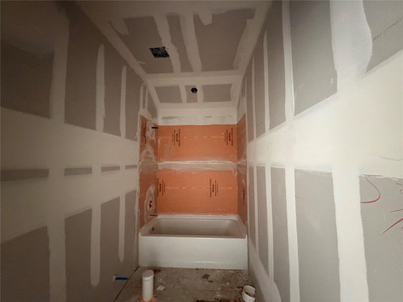 In-progress construction of a new home in Lariat, Liberty Hill, TX (Image 20).